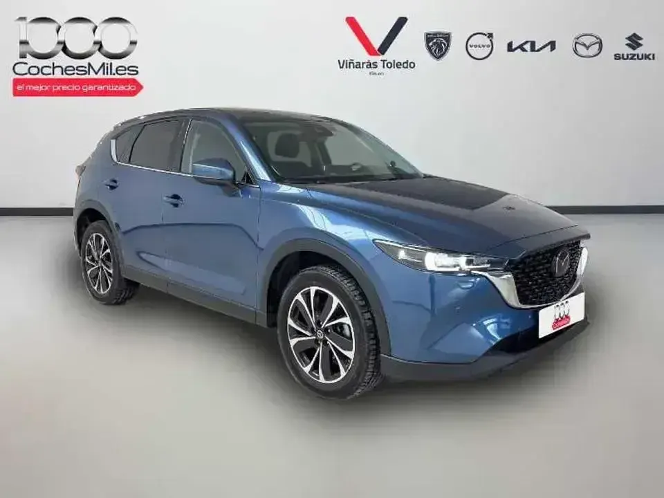 Usado Mazda CX-5 Exclusive-Line 150 CV (110 kW) 2024 Azul SUV
