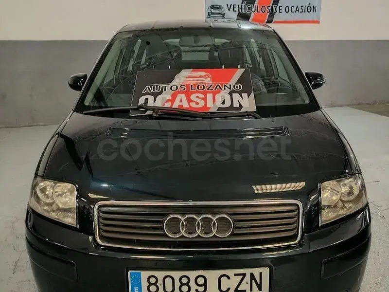 Usado Audi A2 75 CV (55 kW) 2004 Azul Utilitario
