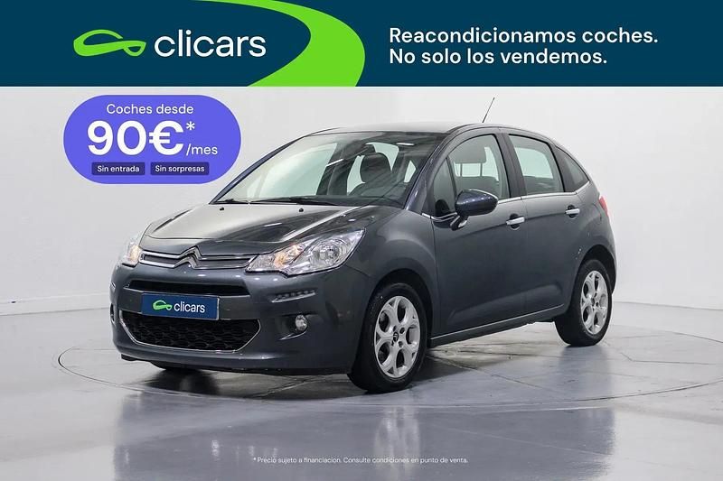 Usado Citroën C3 Live 82 HP (60 kW) 2016 Cinzento Sedan