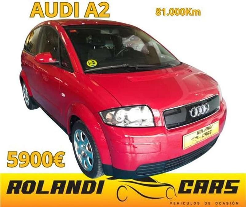 Rojo Usado 2004 Audi A2 Comfort Utilitario | 5900 € (Precio justo) - Imagen 1/4