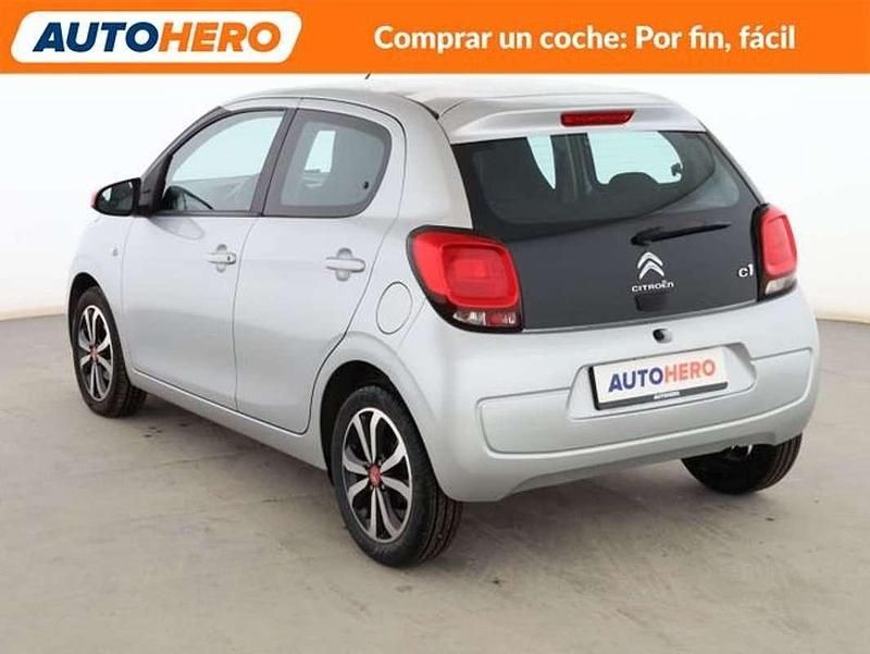 Usado Citroën C1 Feel 82 CV (60 kW) 2017 Plateado Utilitario