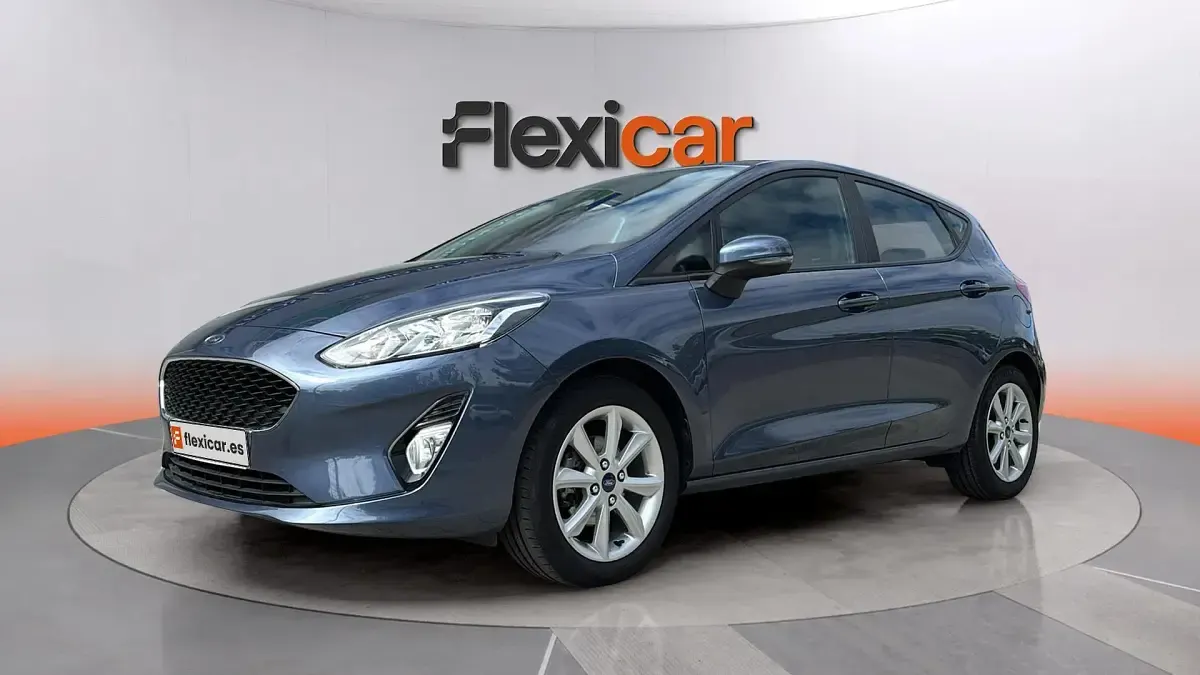 Usado Ford Fiesta Limited 75 CV (55 kW) 2021 Azul Utilitario