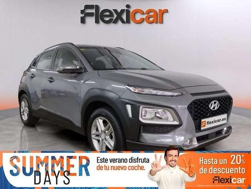 Gris Usado 2020 Hyundai Kona SUV | 12.590 € (Precio justo) - Imagen 1/4