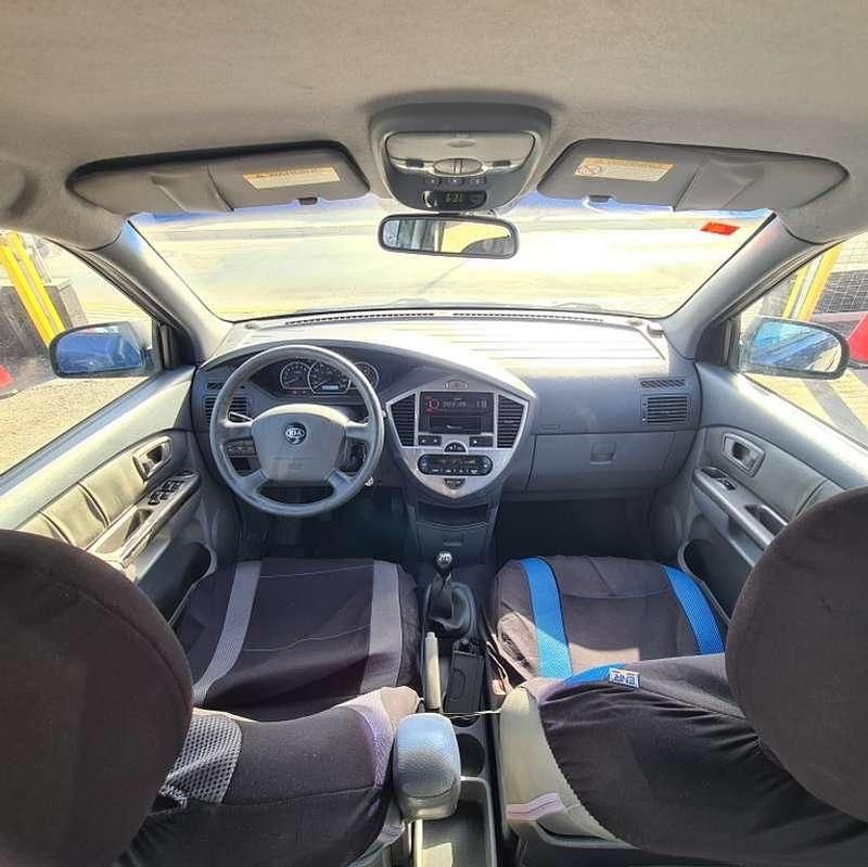 Usado Kia Carens LX 105 CV (77 kW) 2005 Azul Monovolumen
