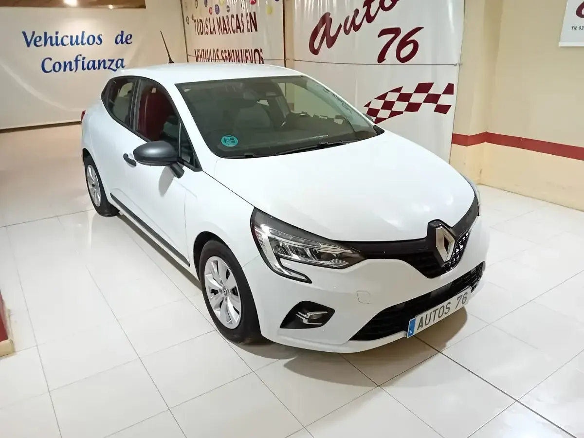 Usado Renault Clio Business 90 CV (66 kW) 2021 Blanco Utilitario
