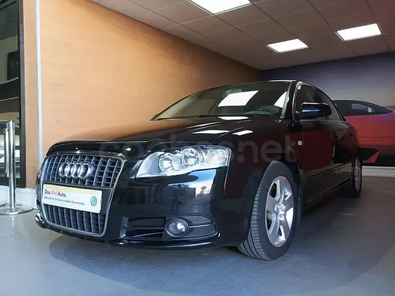 Usado Audi A4 S-Line 140 CV (102 kW) 2007 Negro Berlina