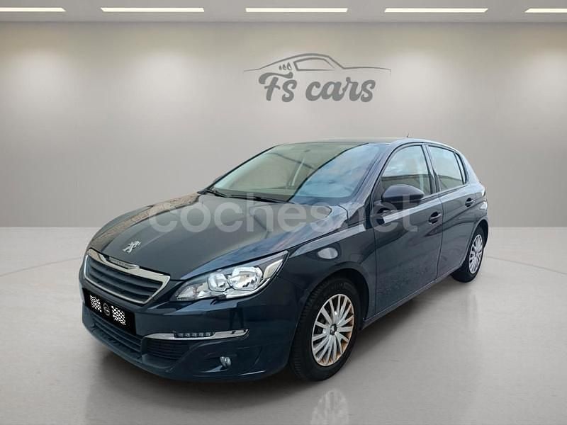 Usado Peugeot 308 Active 100 CV (73 kW) 2015 Azul Berlina