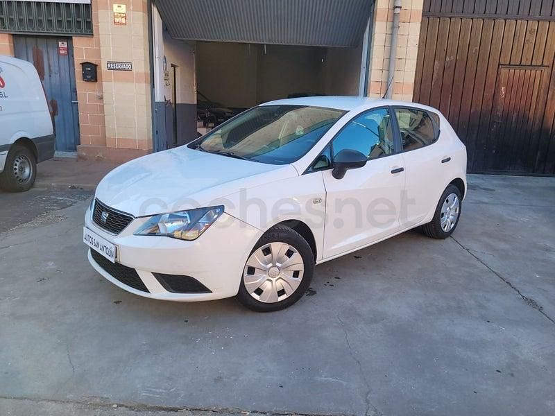 Usado Seat Ibiza Reference 90 CV (66 kW) 2017 Blanco Berlina