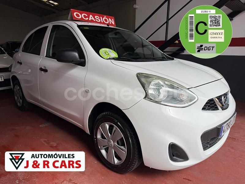 Blanco Usado 2016 Nissan Micra Acenta Utilitario | 4990 € (Buen precio) - Imagen 1/4