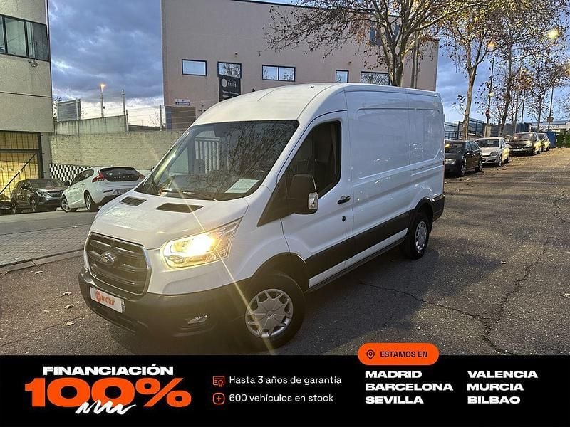 Usado Ford Transit 130 CV (95 kW) 2022 Blanco Berlina