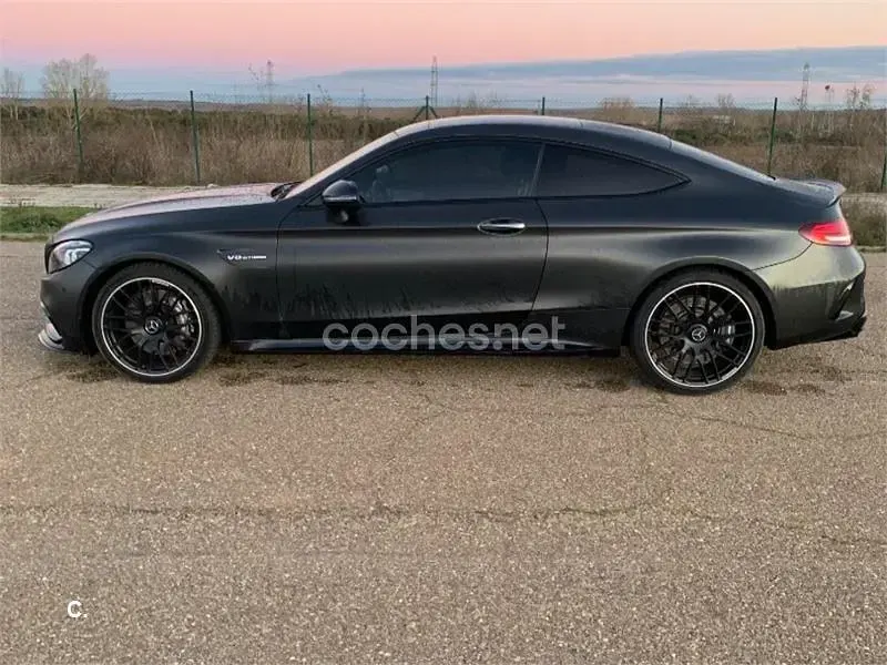 Usado Mercedes C63 AMG 476 CV (350 kW) 2020 Negro Coupe