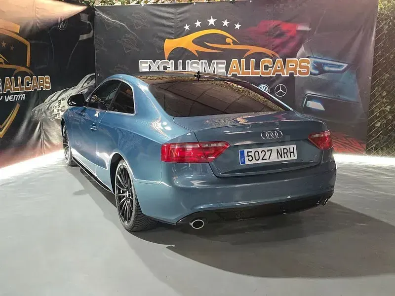 Usado Audi A5 S-Line 240 CV (176 kW) 2009 Azul Coupe