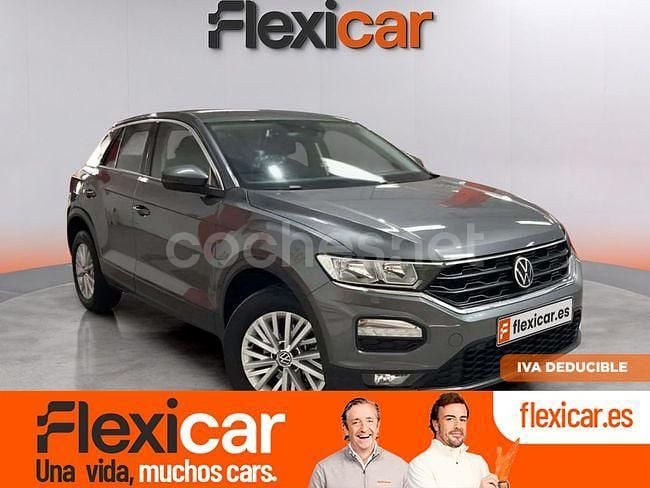 Gris / plata Usado 2021 VW T-Roc Advance SUV | 23.490 € (Precio justo) - Imagen 1/4