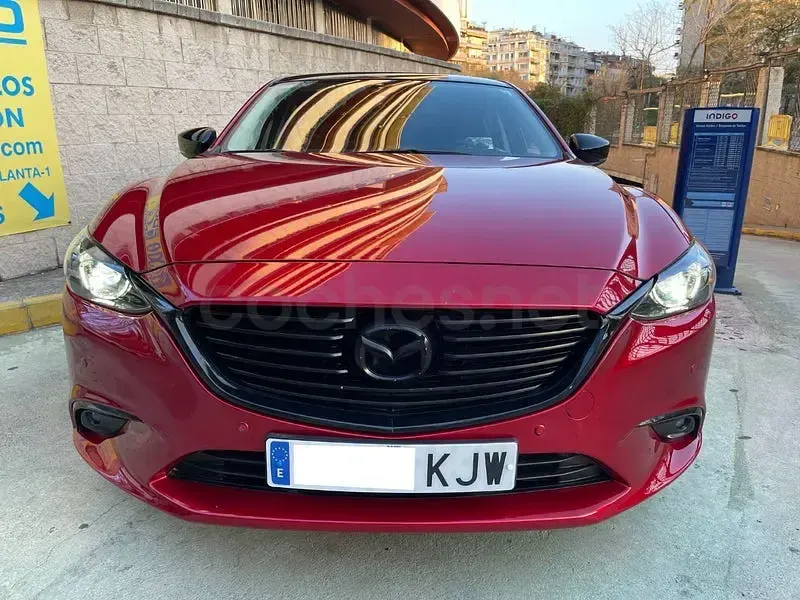 Brugt Mazda 6 Luxury 175 HK (128 kW) 2018 Rød Sedan