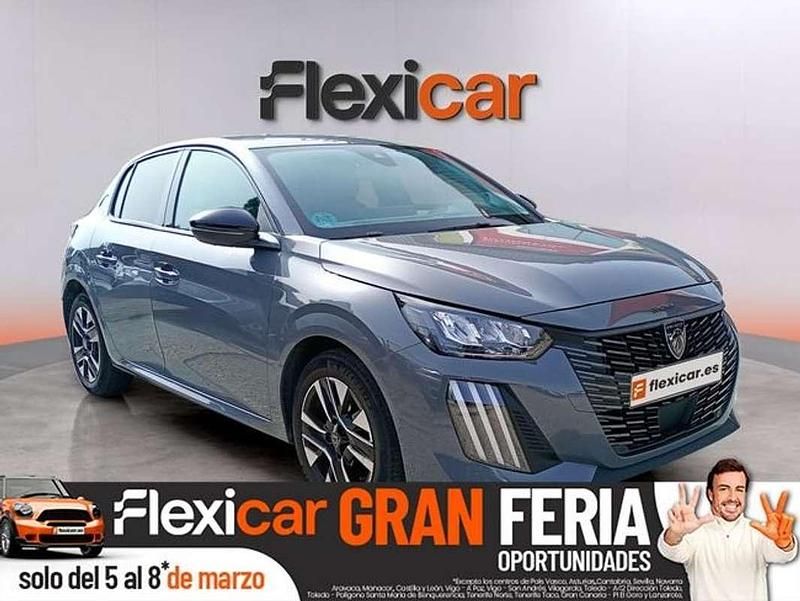 Usado Peugeot 208 Allure 101 CV (74 kW) 2025 Gris Utilitario
