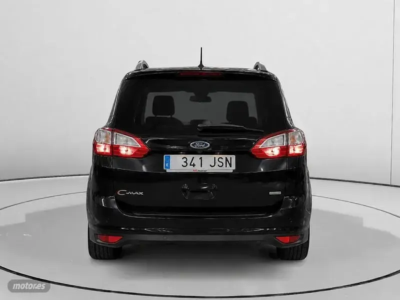 Usado Ford Grand C-Max Titanium 125 CV (91 kW) 2016 Negro Monovolumen