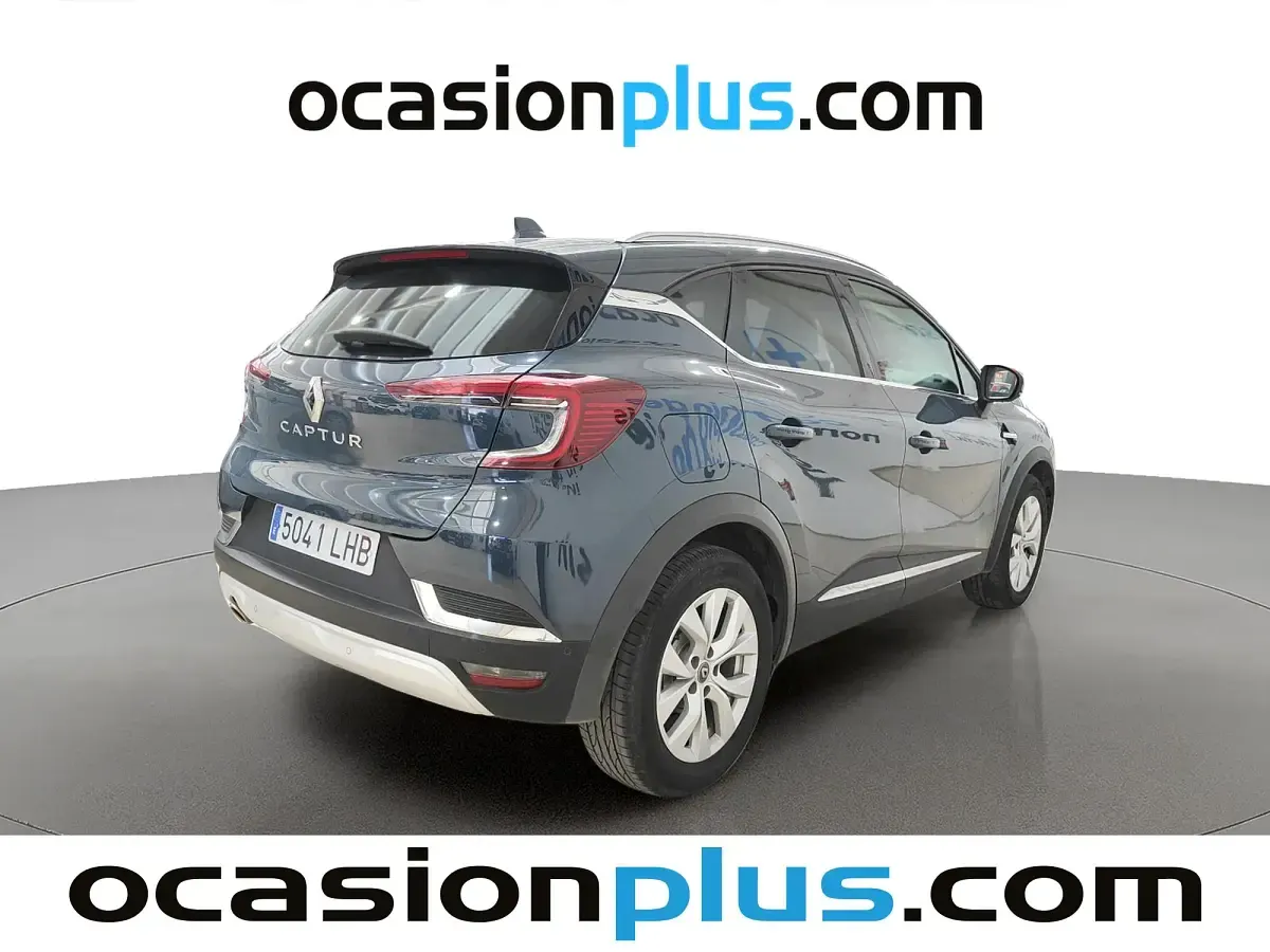 Usado Renault Captur Zen 131 CV (96 kW) 2020 Azul SUV