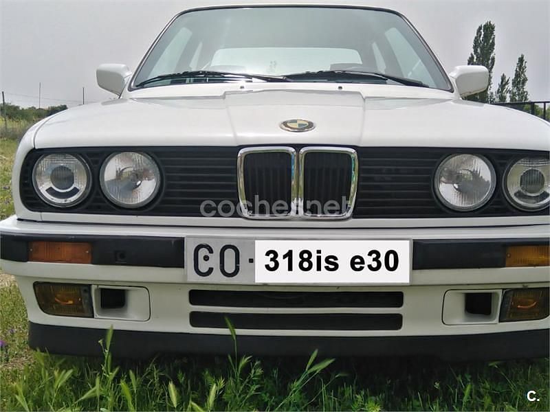 Usado BMW 318 136 CV (100 kW) 1990 Blanco Berlina