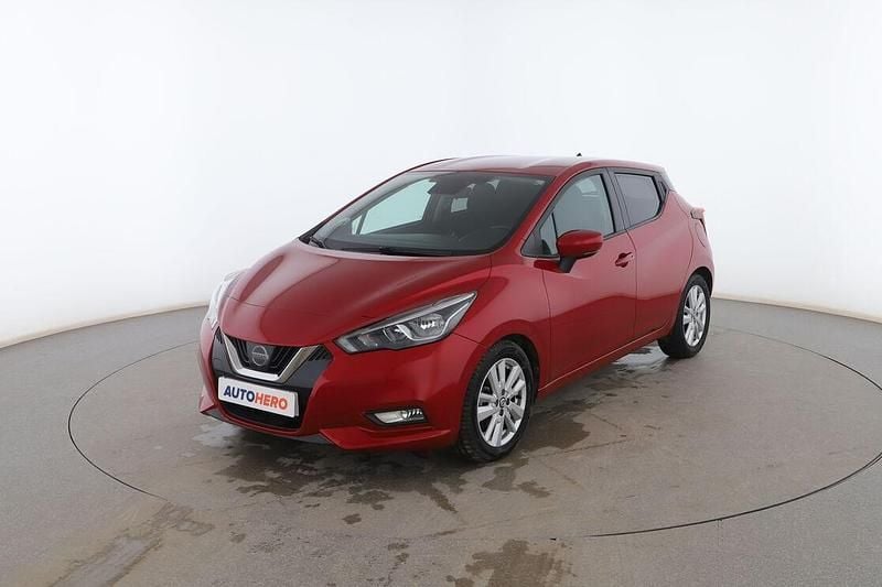 Rojo Usado 2020 Nissan Micra Acenta Utilitario | 11.699 € (Precio justo) - Imagen 1/3