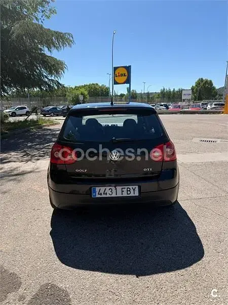 Usado VW Golf IV GTI 200 CV (147 kW) 2006 Negro Berlina