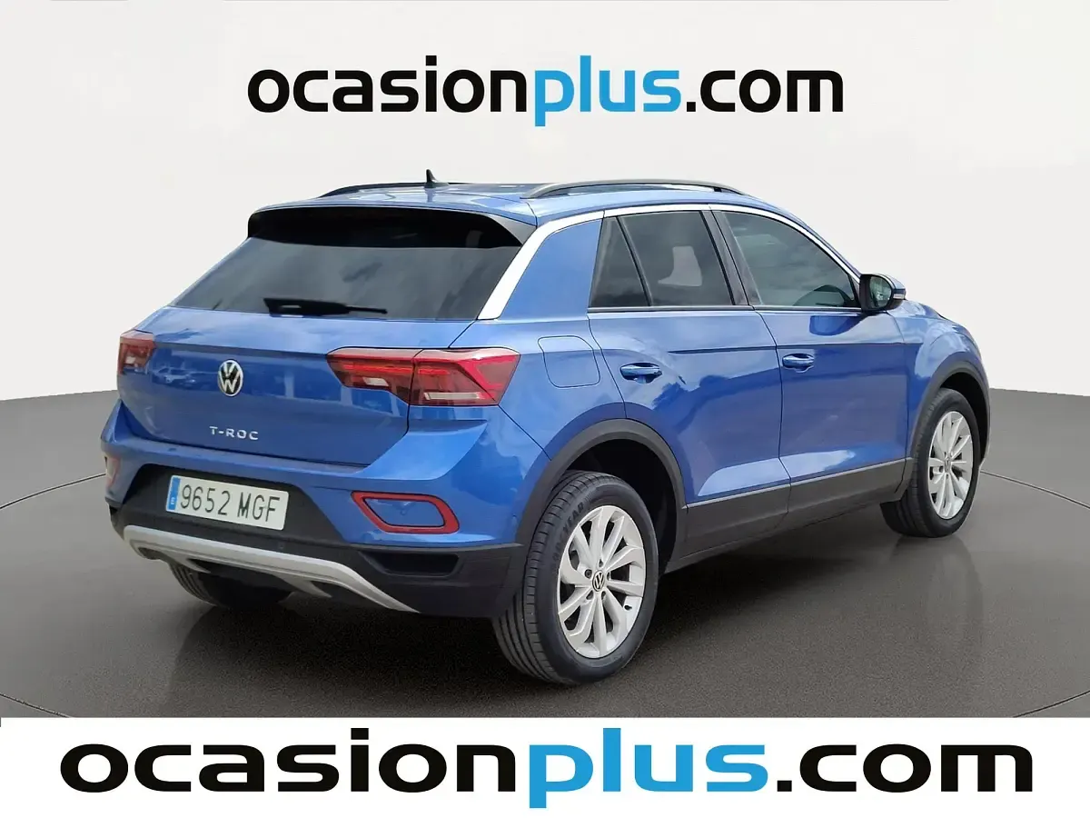 Usado VW T-Roc Life 150 CV (110 kW) 2023 Azul SUV