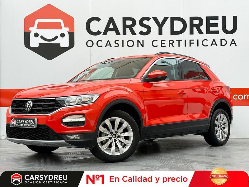 Usado VW T-Roc Advance 110 CV (80 kW) 2021 Rojo SUV