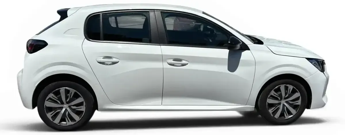 Usado Peugeot 208 Active 101 CV (74 kW) 2023 Blanco Utilitario