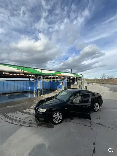 Usado Saab 9-3 Vector 150 CV (110 kW) 2006 Negro Berlina