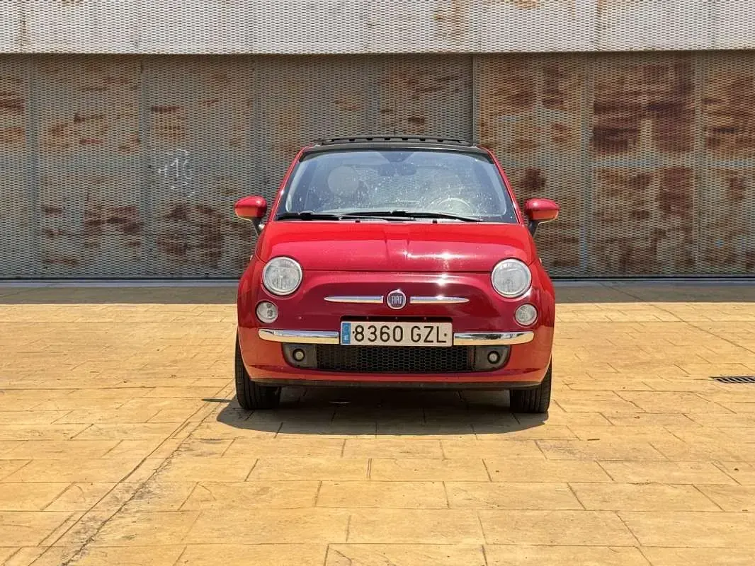 Usado Fiat 500 101 CV (74 kW) 2010 Rojo Utilitario