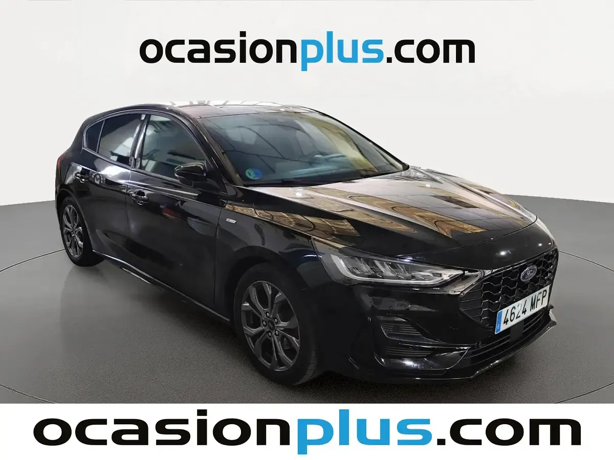 Usado Ford Focus ST-Line 125 CV (91 kW) 2023 Negro Utilitario