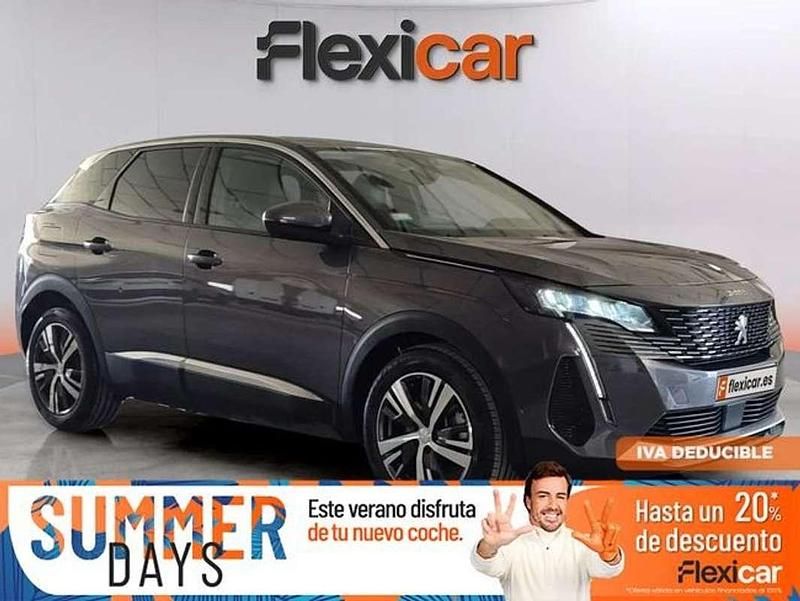 Gris Usado 2021 Peugeot 3008 Allure SUV | 16.090 € (Buen precio) - Imagen 1/4