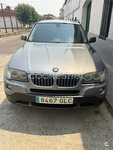 Usado BMW X3 177 CV (130 kW) 2009 Gris / plata SUV