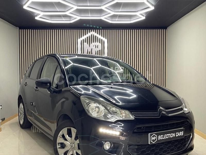 Negro Usado 2015 Citroën C3 PureTech Berlina | 3990 € (Super precio) - Imagen 1/4