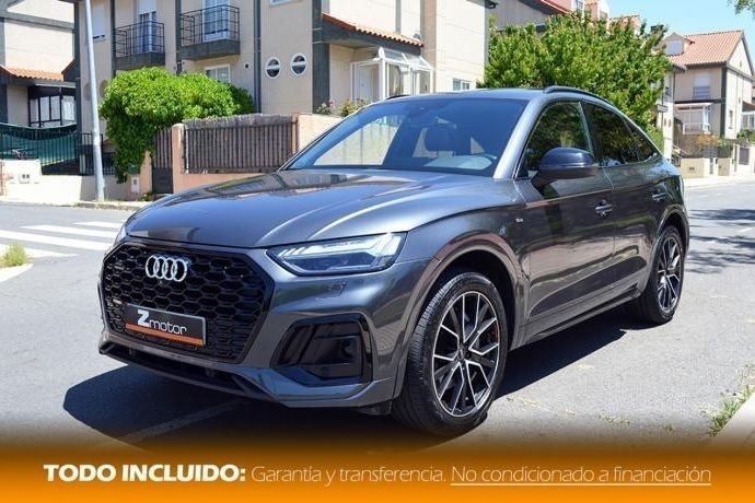 Gris / plata Usado 2021 Audi Q5 Sportback S-Line SUV | 48.990 € (Un poco caro) - Imagen 1/4