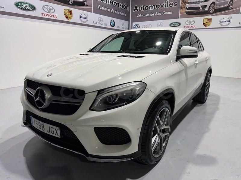 Usado Mercedes GLE350 258 CV (189 kW) 2015 Blanco Coupe