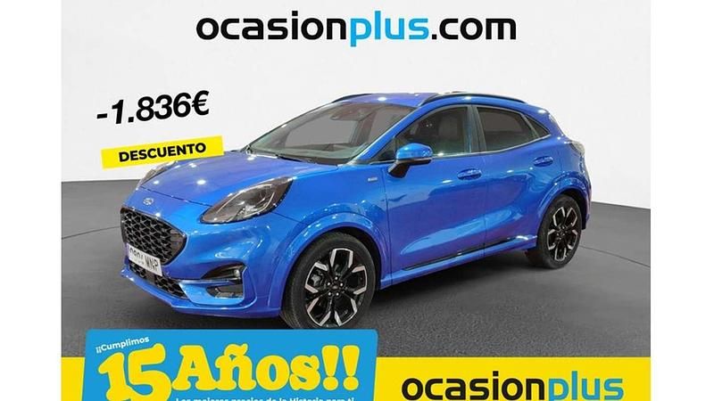Azul Usado 2024 Ford Puma ST-Line X SUV | 17.600 € (Super precio) - Imagen 1/4