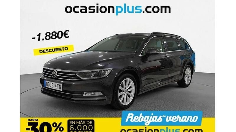 Gris Usado 2019 VW Passat Advance Familiar | 16.173 € (Buen precio) - Imagen 1/4