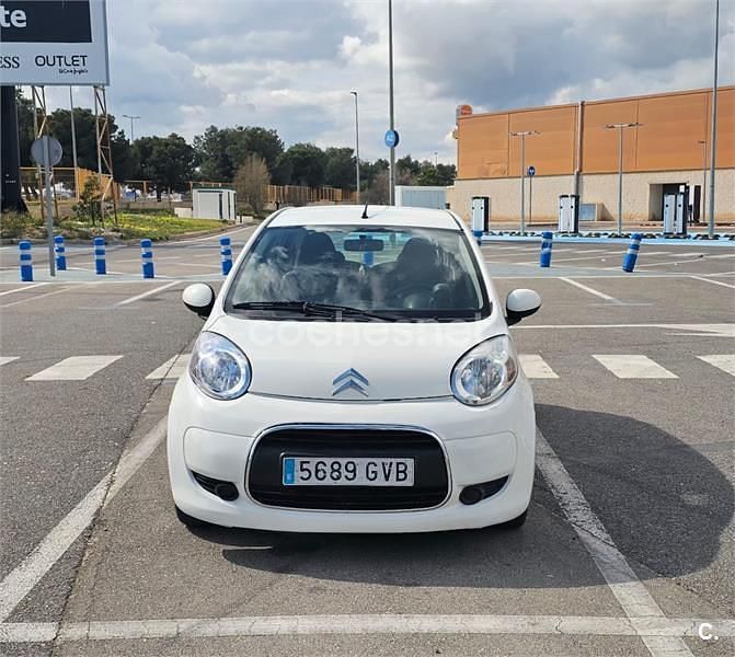 Usado Citroën C1 68 CV (50 kW) 2010 Blanco Utilitario