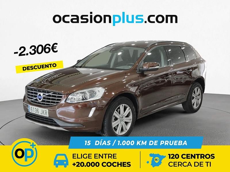 Marrón Usado 2015 Volvo XC60 Kinetic SUV | 15.084 € (Precio justo) - Imagen 1/4