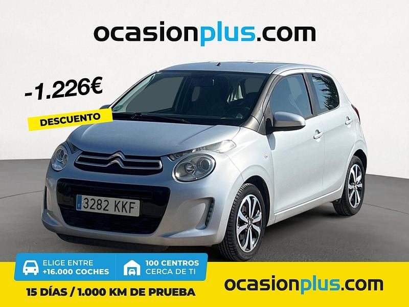Gris Usado 2018 Citroën C1 PureTech Utilitario | 7590 € (Buen precio) - Imagen 1/4