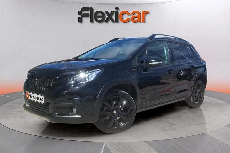 Usado Peugeot 2008 GT-line 131 CV (96 kW) 2019 Negro SUV