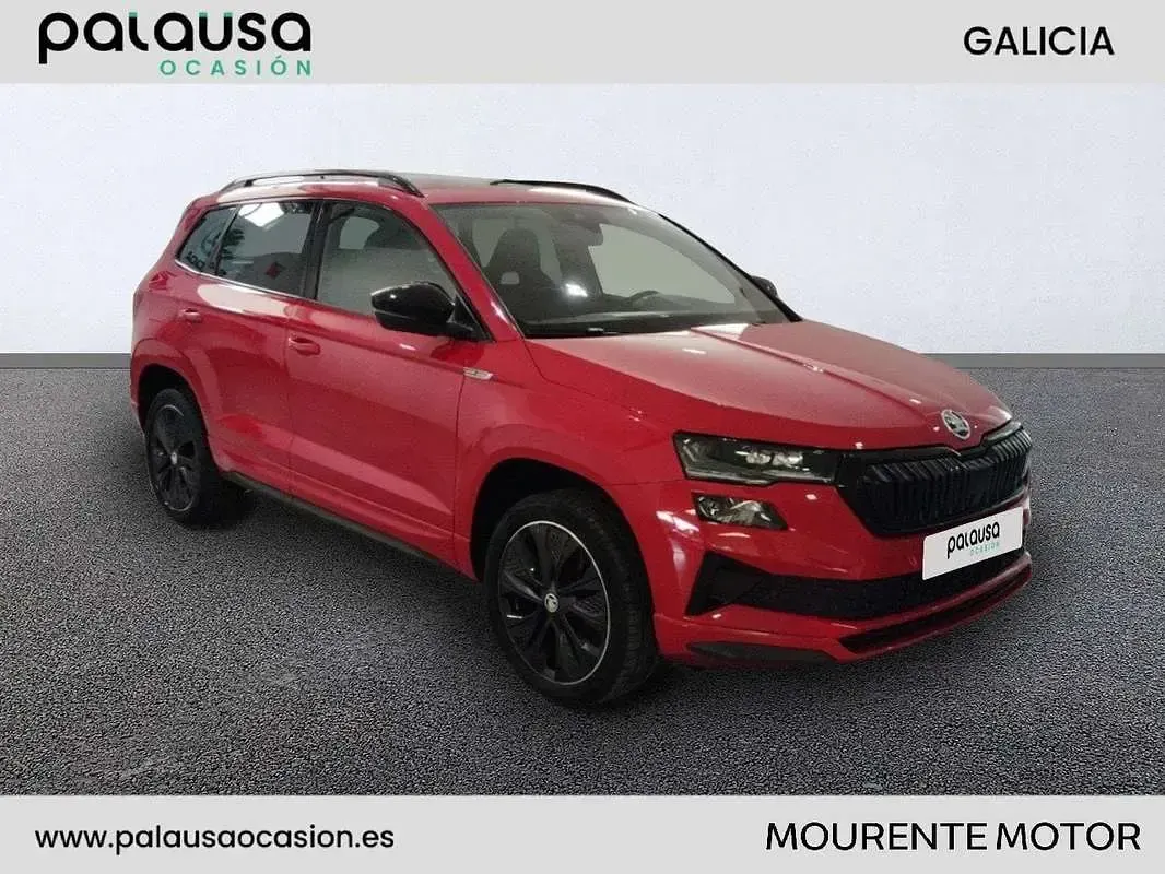 Usado Skoda Karoq SportLine 150 CV (110 kW) 2023 Rojo SUV