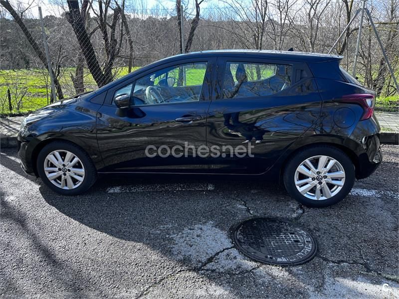 Usado Nissan Micra Acenta 71 HP (52 kW) 2019 Preto Sedan