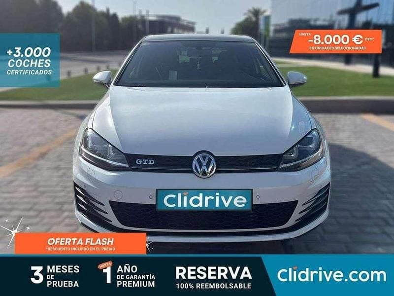 Blanco Usado 2015 VW Golf VII GTD Familiar | 14.690 € (Buen precio) - Imagen 1/3