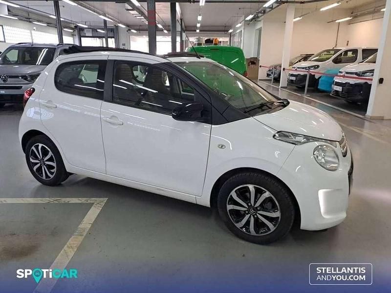 Usado Citroën C1 Shine 72 CV (52 kW) 2021 Blanco Utilitario