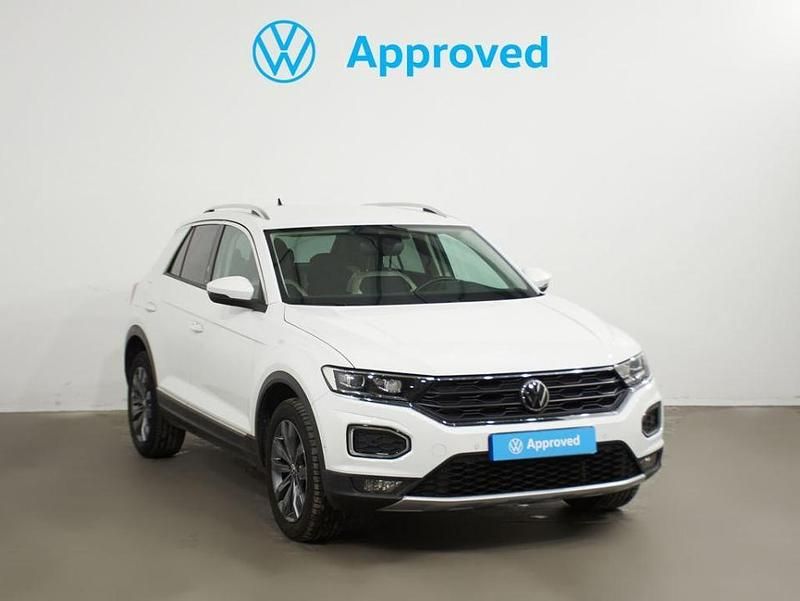 Blanco puro Usado 2021 VW T-Roc Sportline SUV | 23.890 € (Caro) - Imagen 1/4