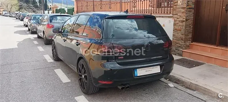 Usado VW Golf VI Sport 140 CV (102 kW) 2009 Negro Utilitario
