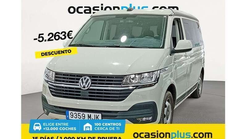 Gris Usado 2023 VW California Beach Van | 52.637 € (Super precio) - Imagen 1/4