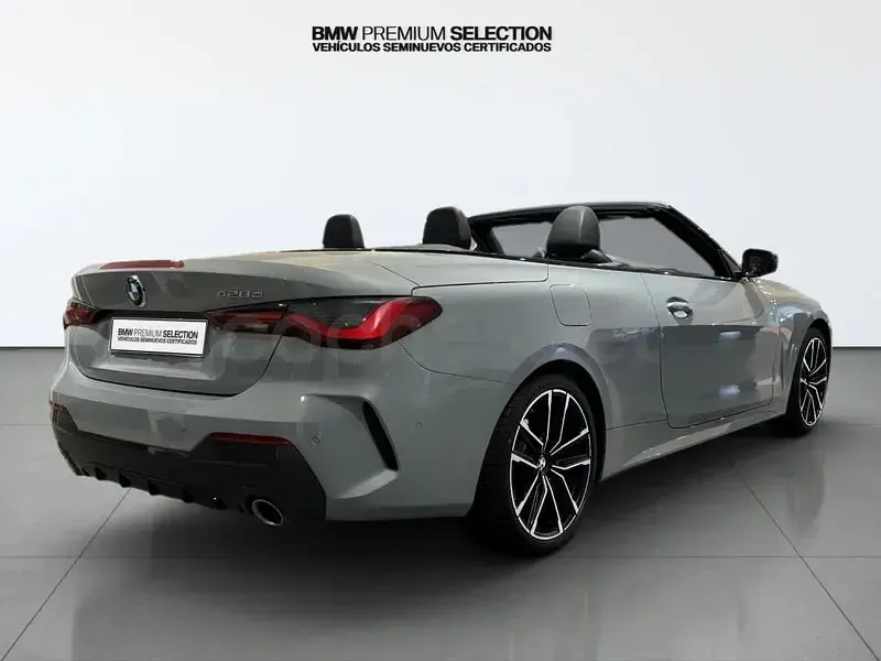Usado BMW 420 190 HP (139 kW) 2024 Cinzento Cabrios