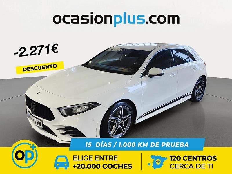 Blanco Usado 2020 Mercedes A200 Berlina | 24.990 € (Precio justo) - Imagen 1/4